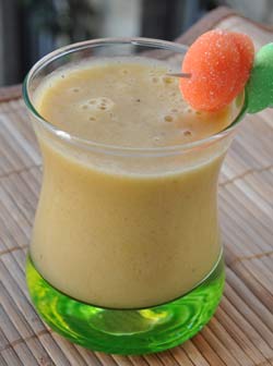 Smoothie banane et orange